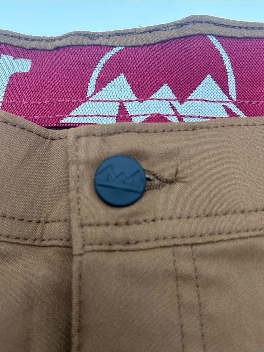 Wrangler Brown Outdoor Cargo Shorts with Flex Waistband